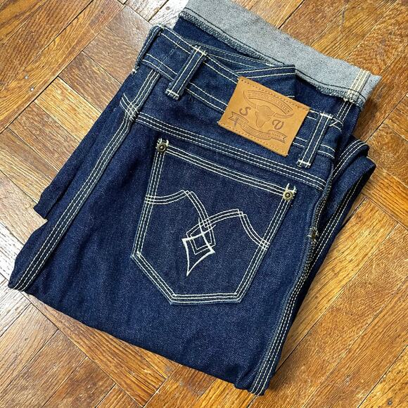 Vintage Denim - Vintage Sergio Valente Jeans, 1980s Dark Indigo Wash Cotton Denim XS-S